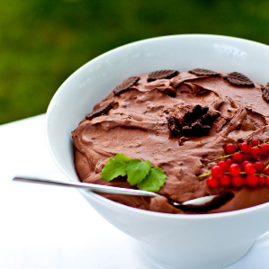 Cremas, mousse e puding