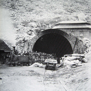 L'emprim tunnel dal Gottard
