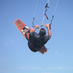 Kitesurfing