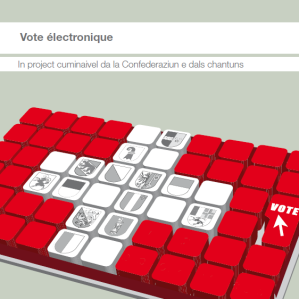Vote électronique